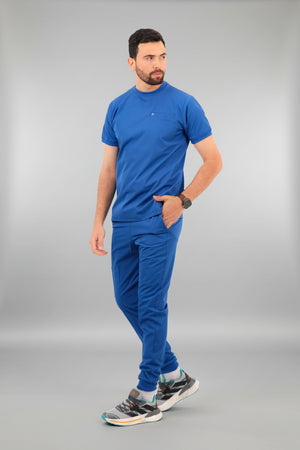 Blue Sportive Medical Scrub Set