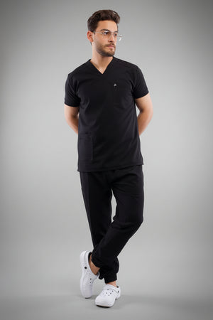Premium scrub black