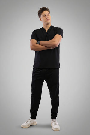 Premium scrub black