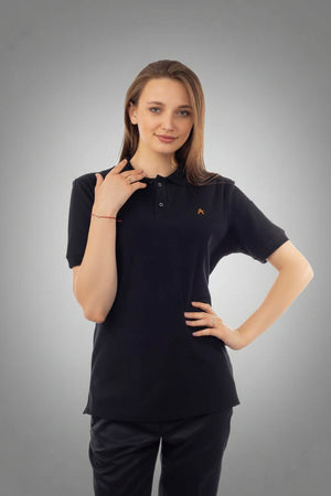 Black Polo T-Shirt
