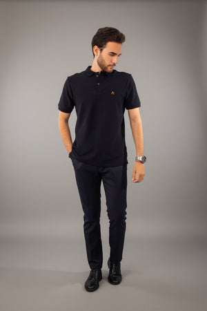 Black Polo T-Shirt, view 4