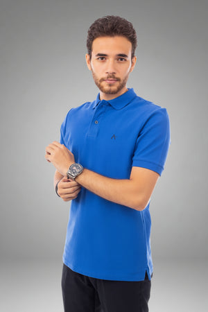 Blue Polo T-Shirt, view 9