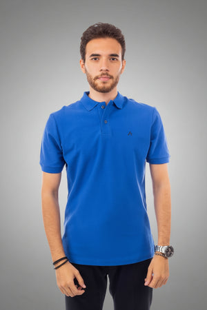 Blue Polo T-Shirt, view 3