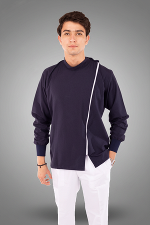 men's smart lab coat