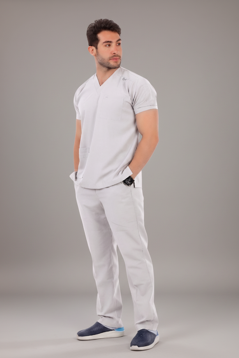 Light Grey Premium Scrub
