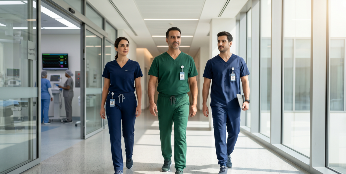 Best Dark Green &amp; Blue Scrubs for Surgical Teams