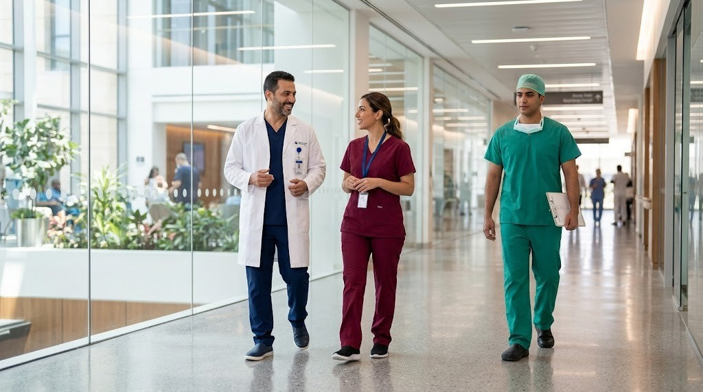 What Different Hospital Scrub Colors Mean in the US