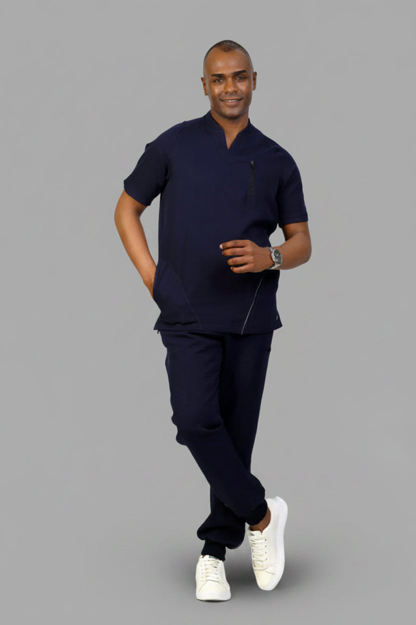 Dark Blue Trendi-Flex Scrub