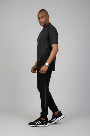 Black Trendi-Flex Scrub, view 2
