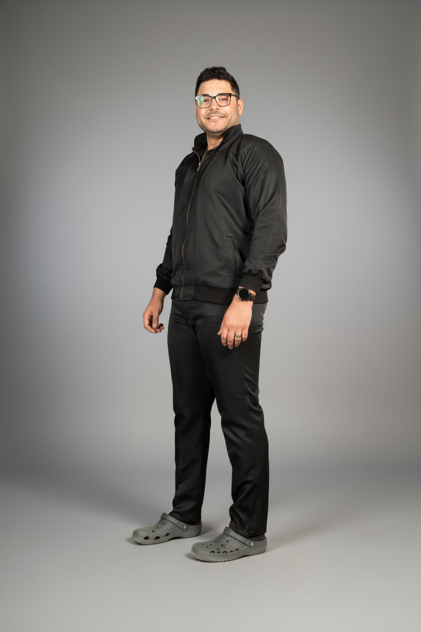 men's ice lab coat