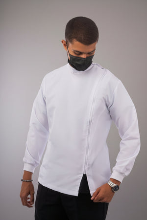 men's smart lab coat