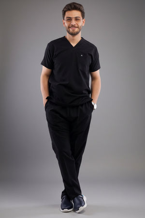Premium scrub set black