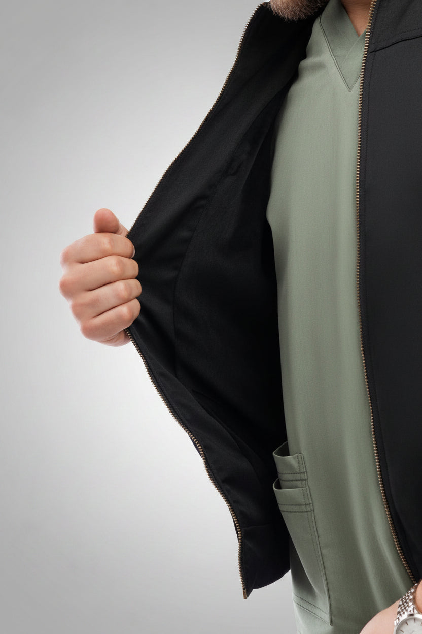 men's ice lab coat