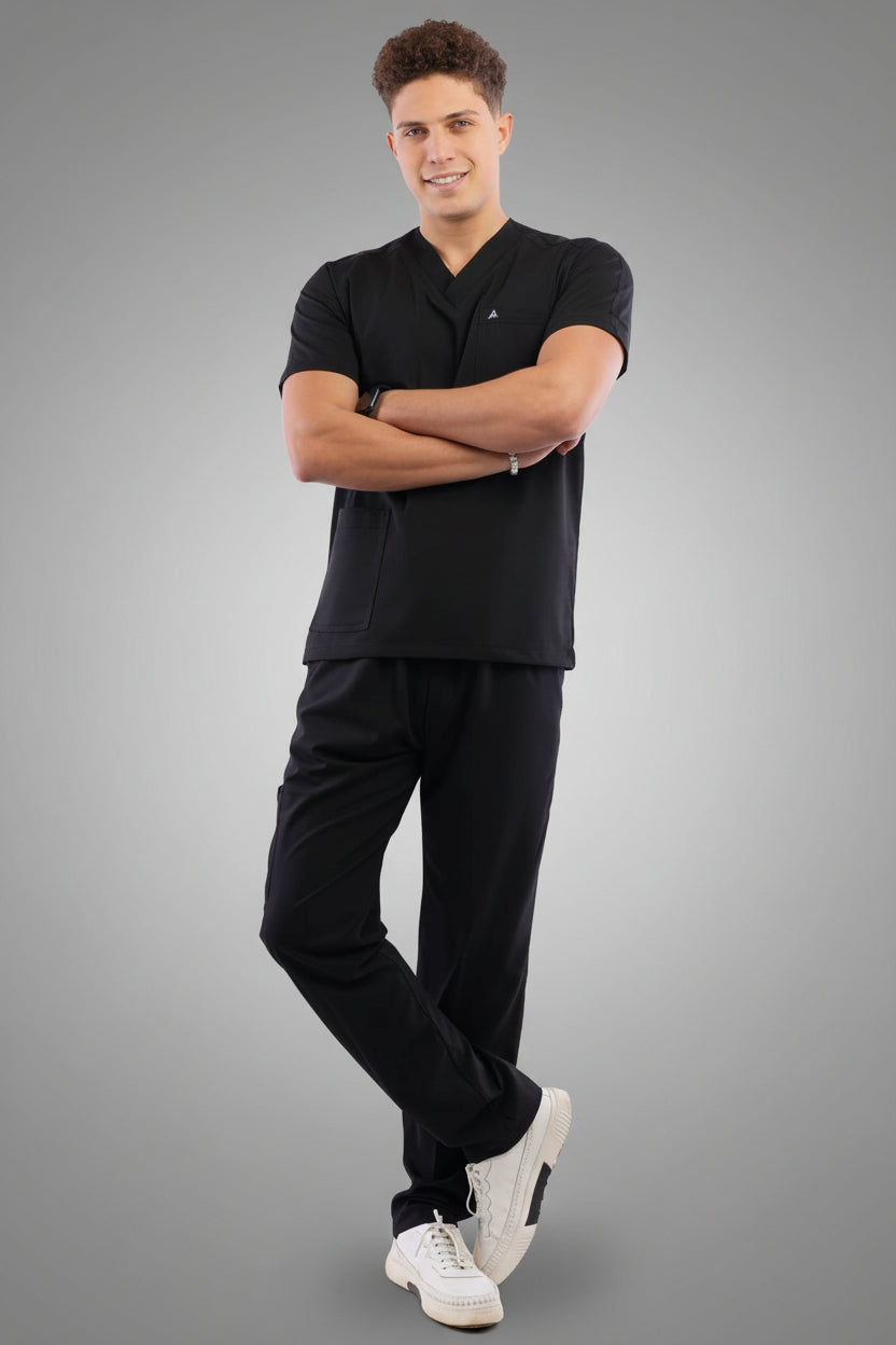 Premium scrub set black