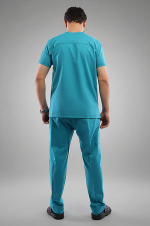 Premium scrub set dark teal