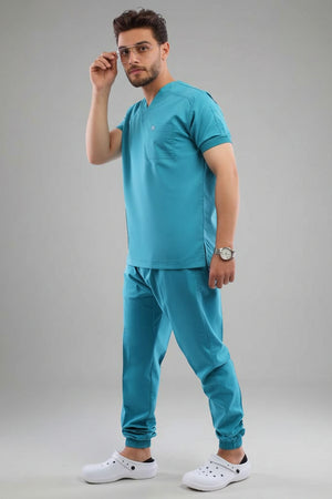 Premium scrub dark teal