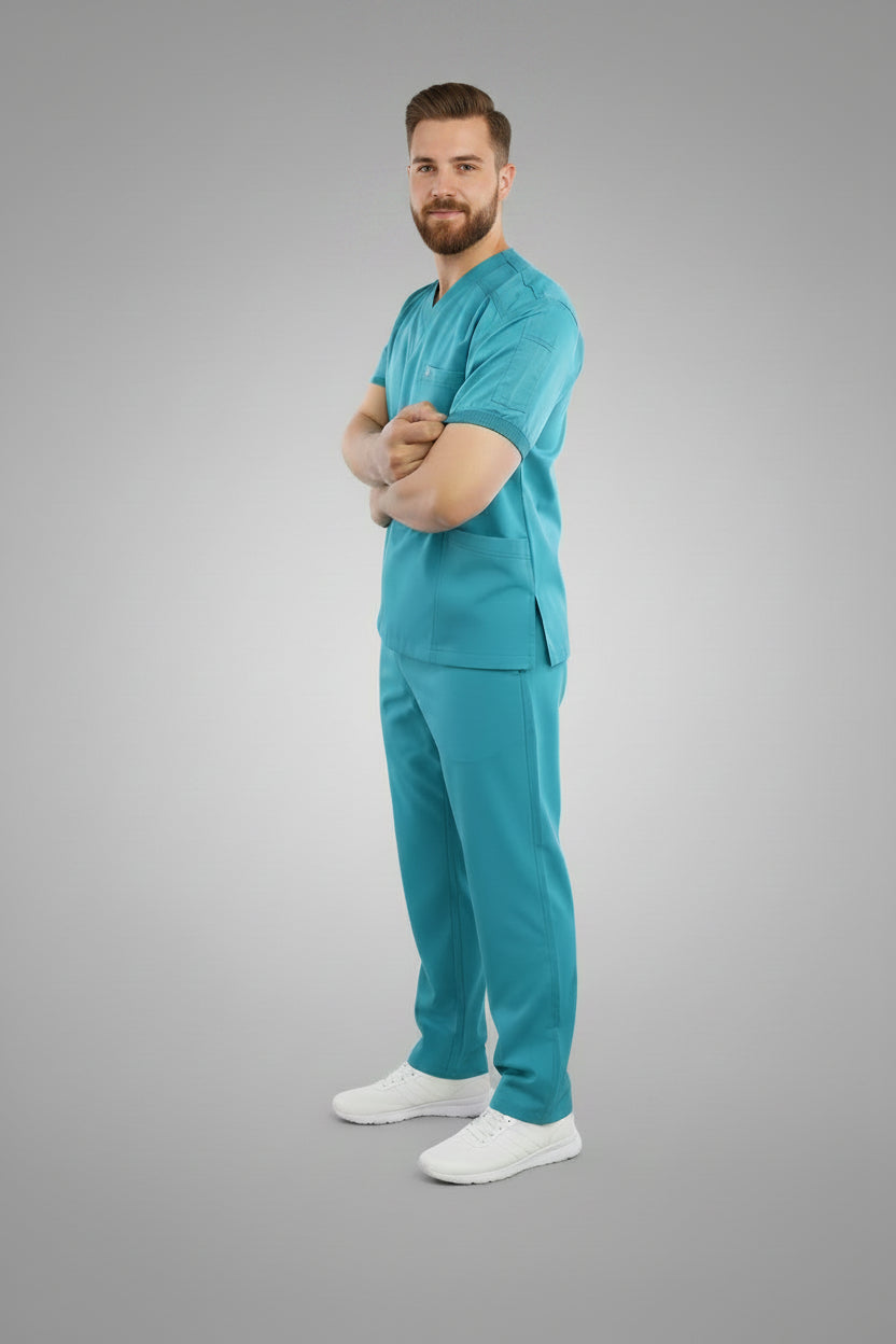 Premium scrub dark teal
