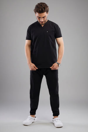 Premium scrub black
