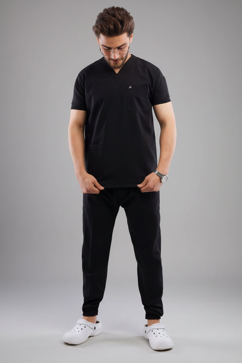 Premium scrub black