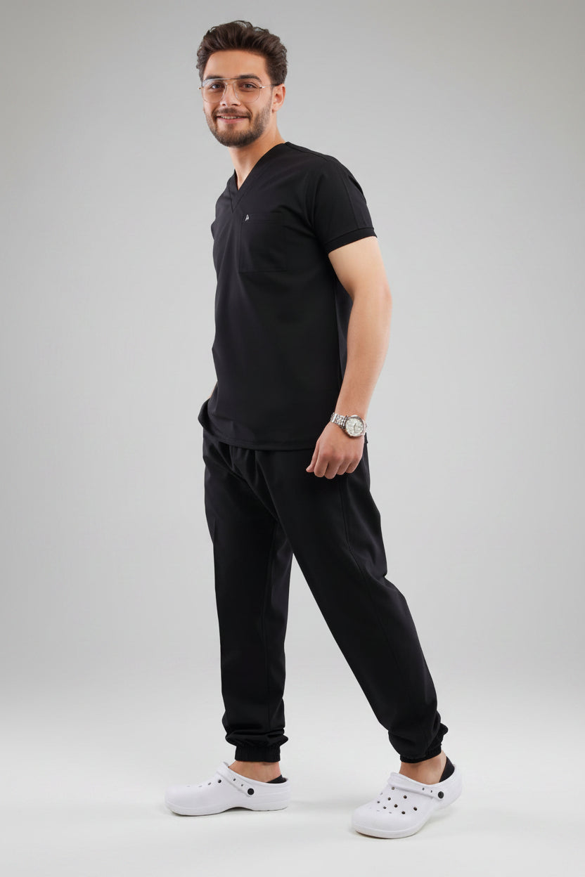 Premium scrub black