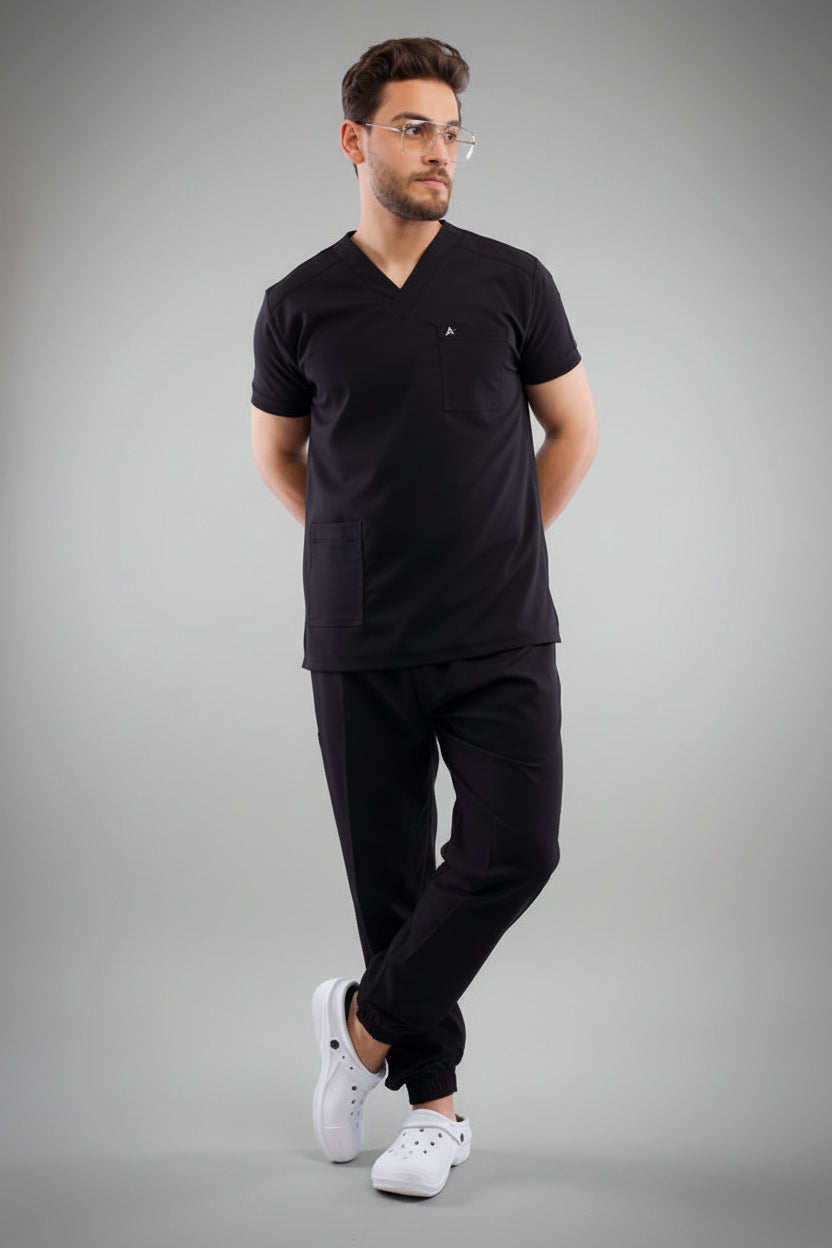 Premium scrub black