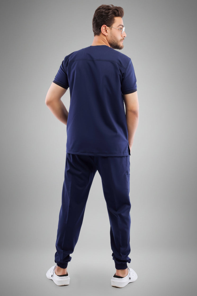 Premium scrub dark blue