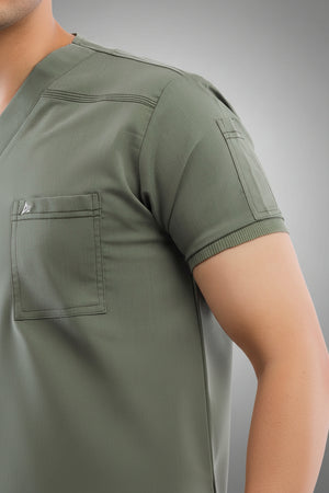 Premium scrub olive