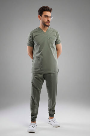 Premium scrub olive