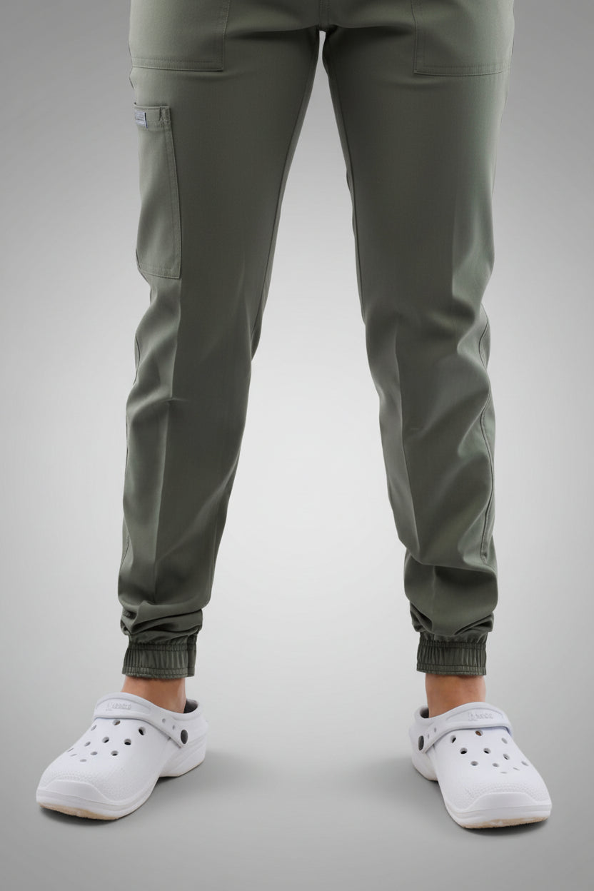 sportive scrub olive