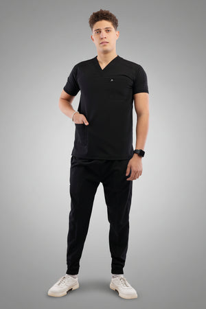 Premium scrub black
