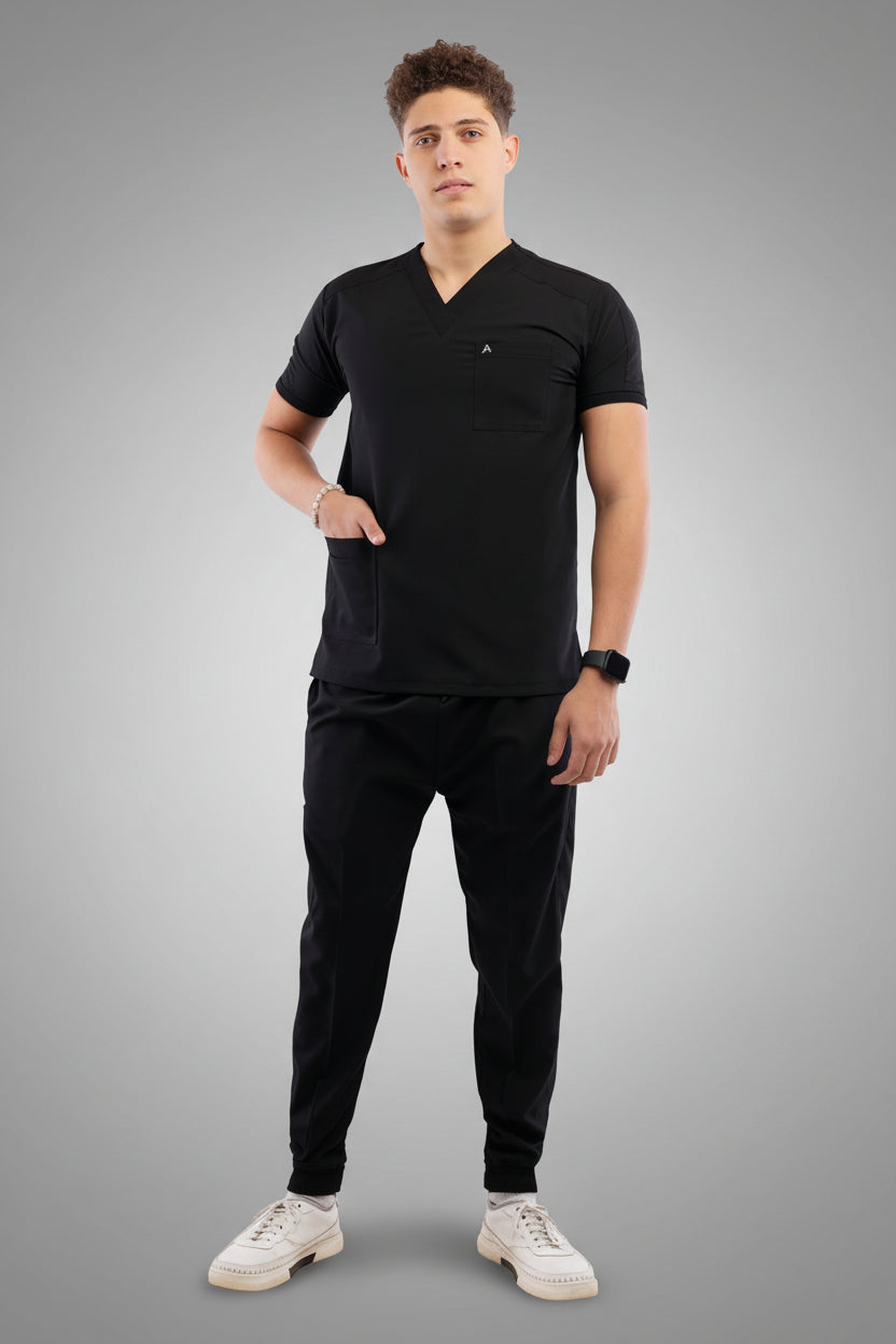 Premium scrub black