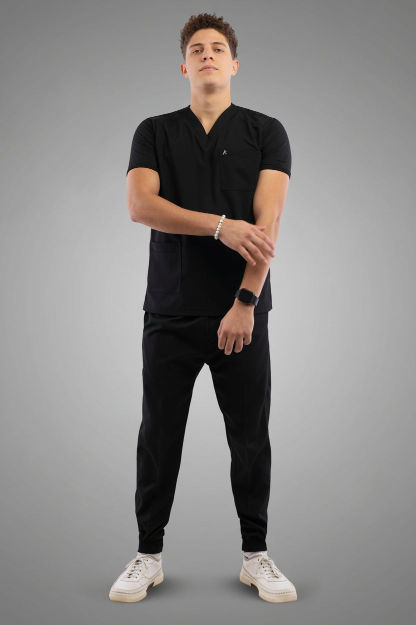 Premium scrub black