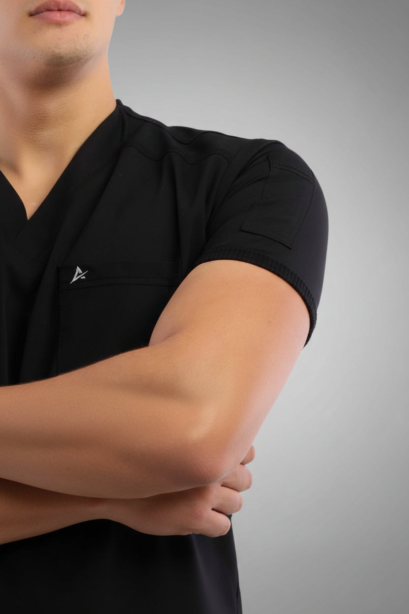 Premium scrub black