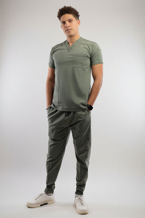 Premium scrub olive