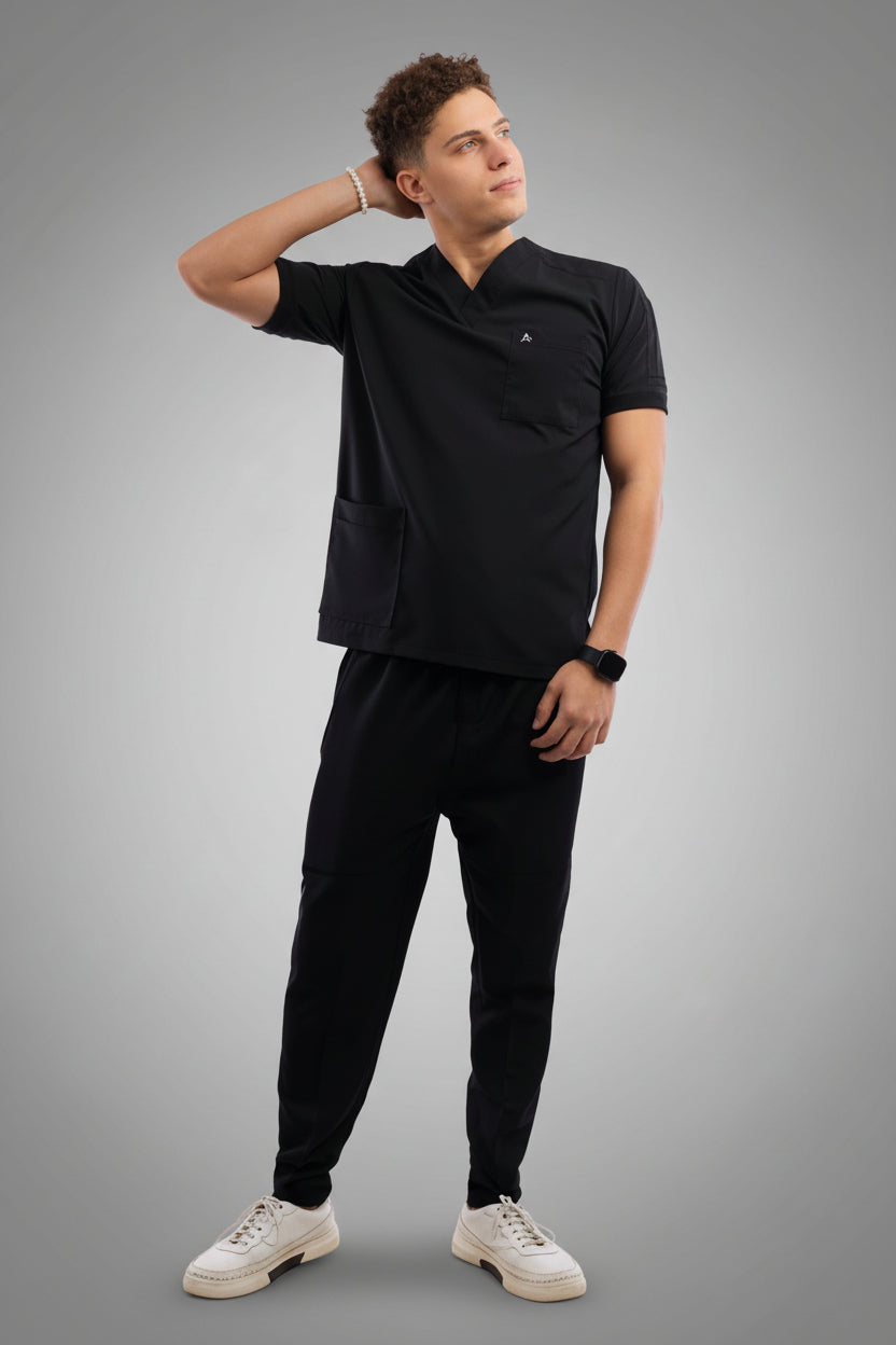 Premium scrub black
