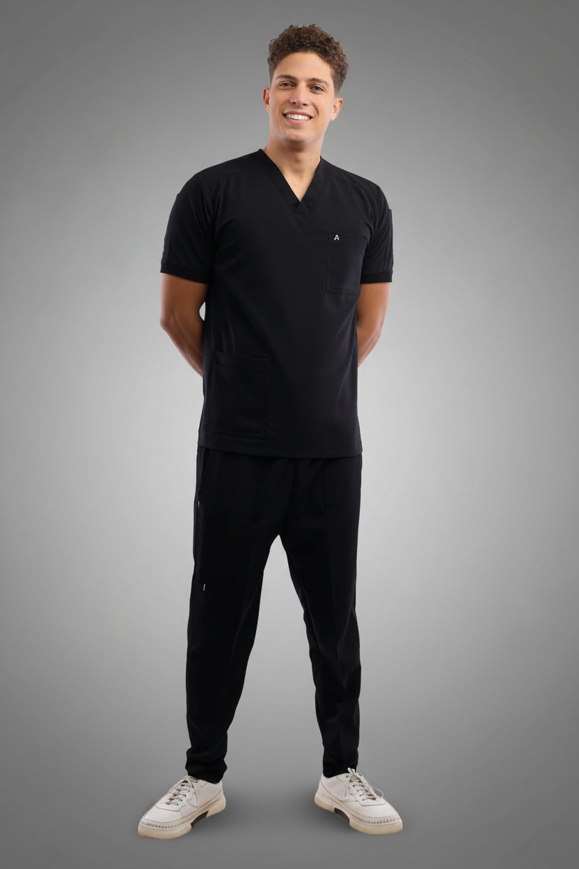Premium scrub black