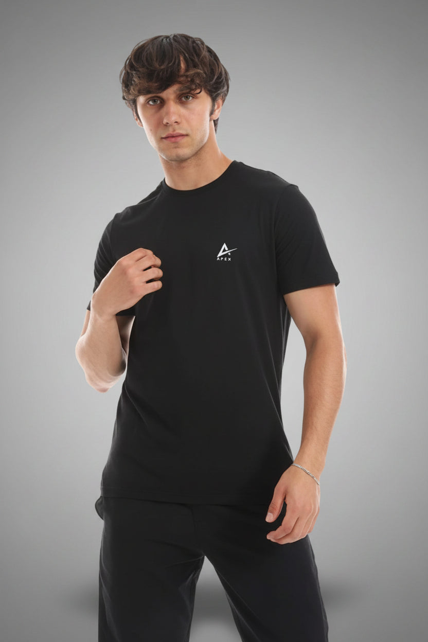 Black Under Shirt 1/2 SLV