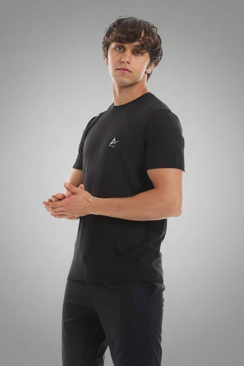 Black Under Shirt 1/2 SLV