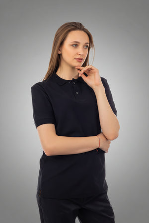 Black Polo T-Shirt, view 9