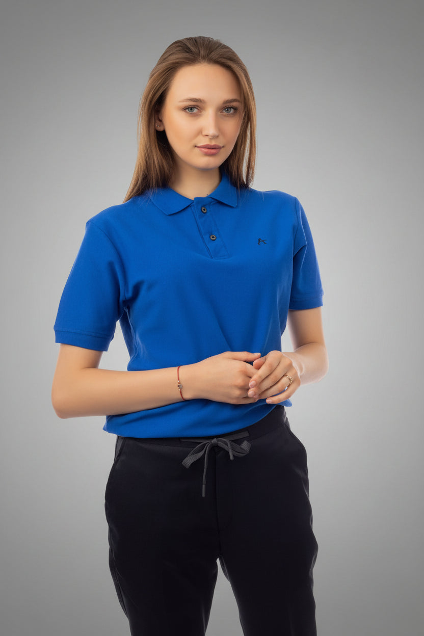 Blue Polo T-Shirt, view 7