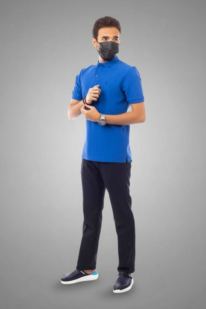 Blue Polo T-Shirt, view 8