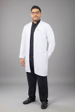 men's classic lab coat