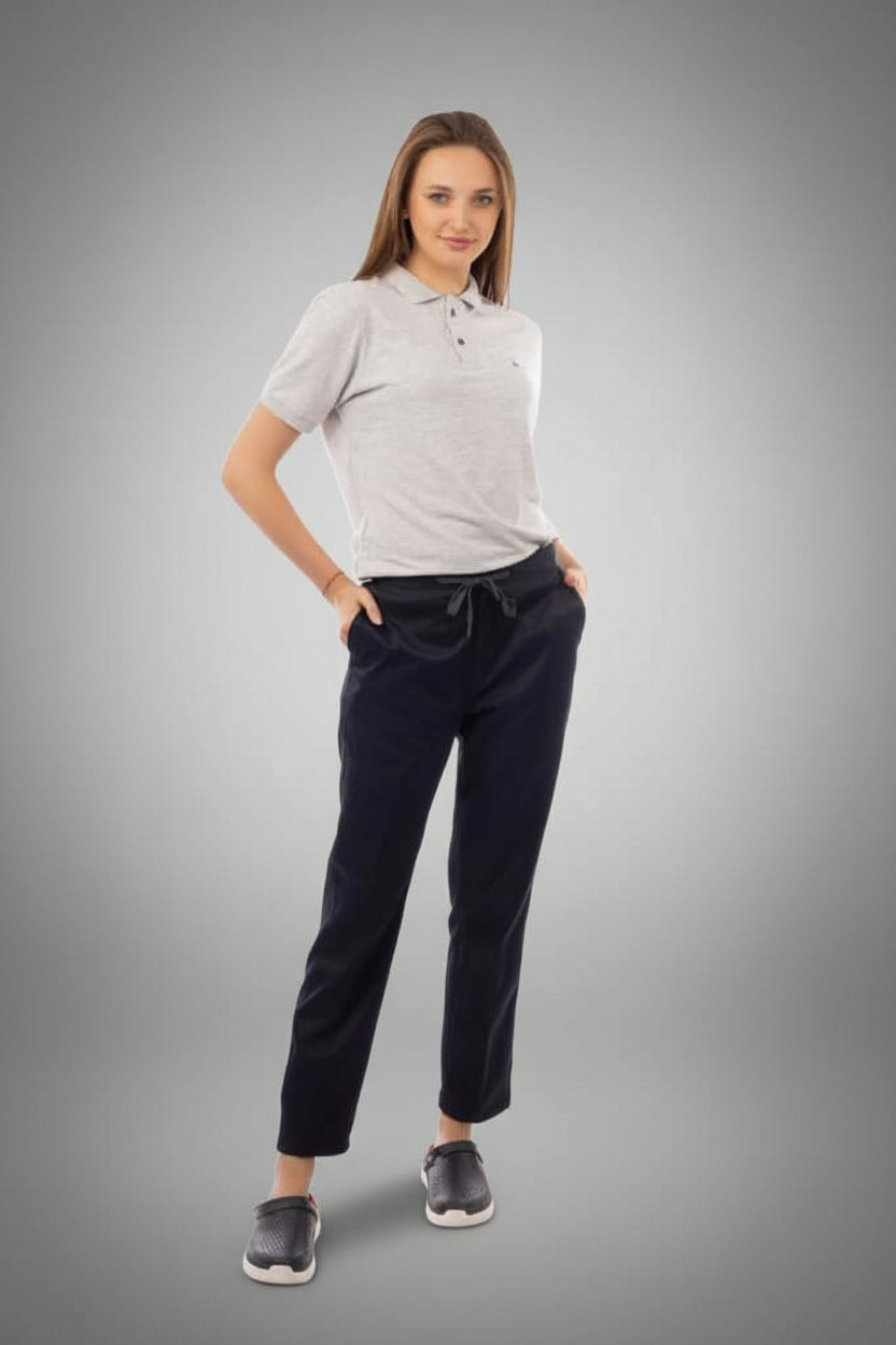 Light Grey Polo T-Shirt, view 8