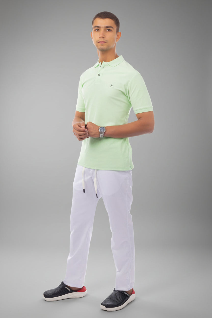 Pistachio Polo T-Shirt, view 6