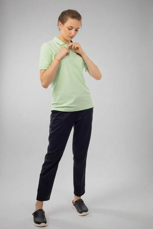 Pistachio Polo T-Shirt, view 3