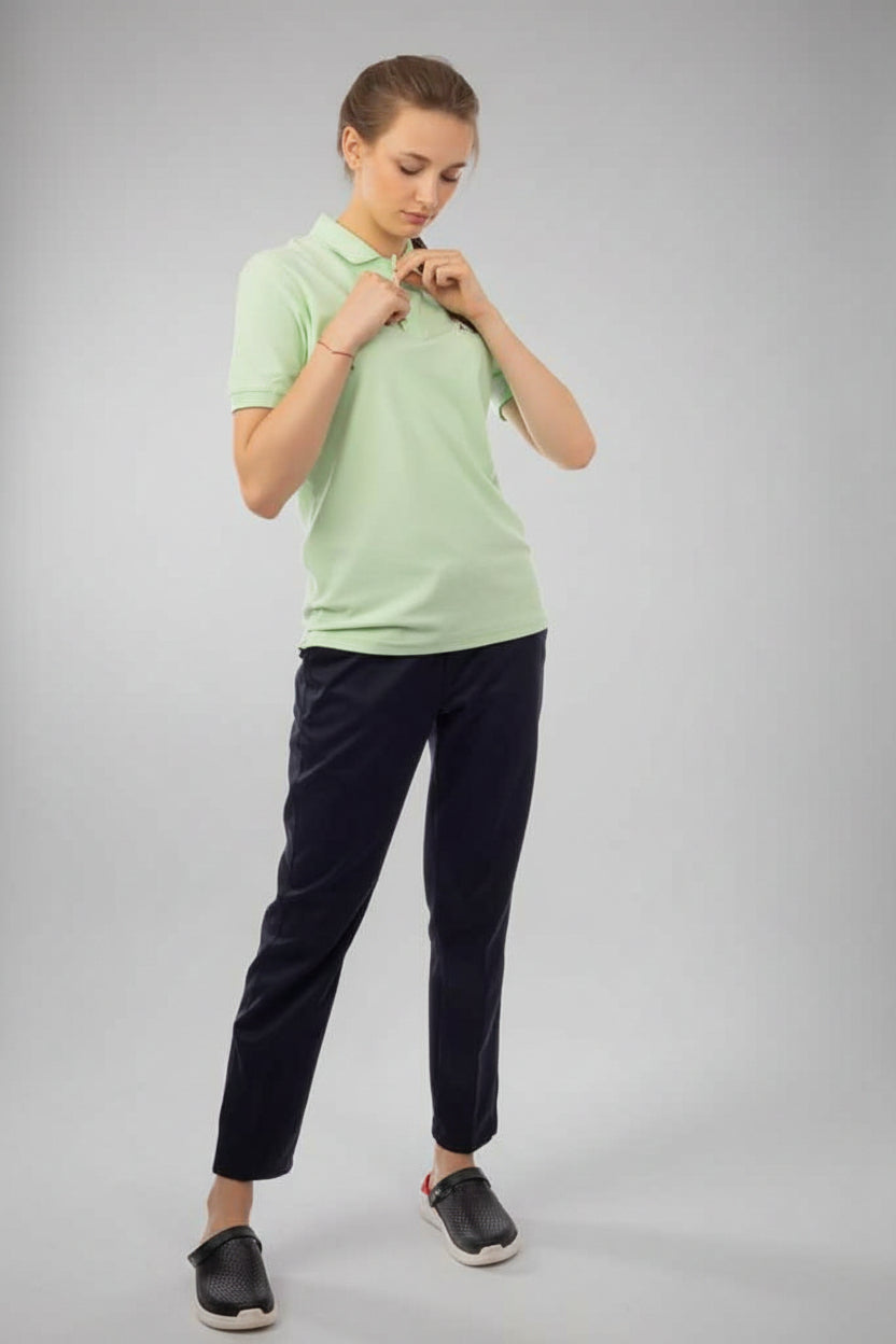 Pistachio Polo T-Shirt, view 3