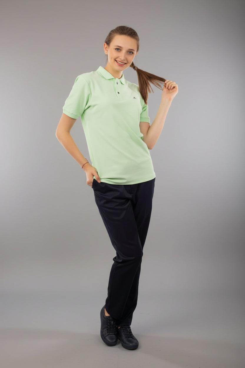Pistachio Polo T-Shirt, view 5