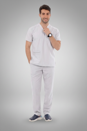 Light Grey Premium Scrub