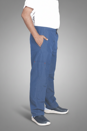 Light Steel Blue Trousers, view 2