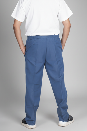 Light Steel Blue Trousers, view 3